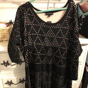 Lane Bryant 3/4 length sleeved sweater dress